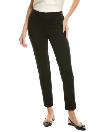 T Tahari Slim Leg Pant In Black