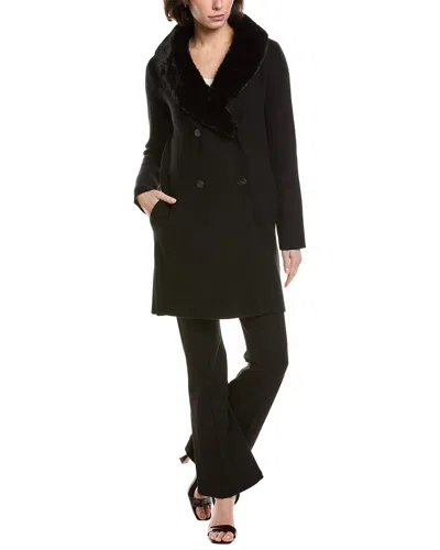 T Tahari Stitched Jacket In Black