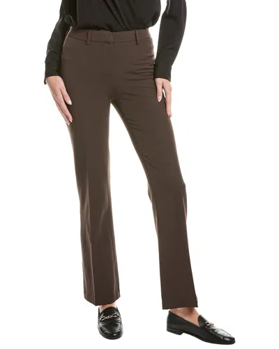 T Tahari Straight Leg Pant In Blue