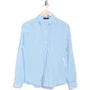 T Tahari Stripe Long Sleeve Button-up Shirt In Multi