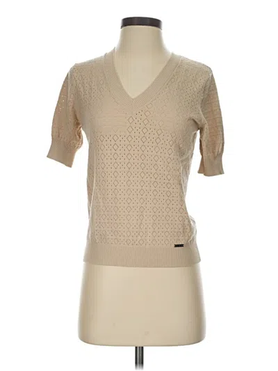 T Tahari Sweater Vest In Neutral
