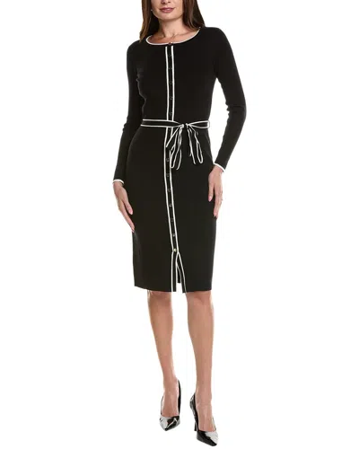 T Tahari Sweaterdress In Black
