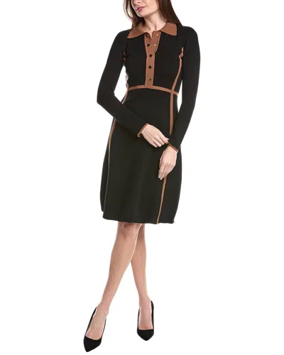 T Tahari Sweaterdress In Black