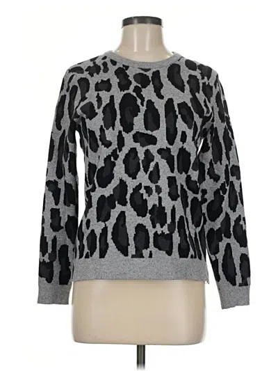 Pre-owned T Tahari Sweatshirt In Gray