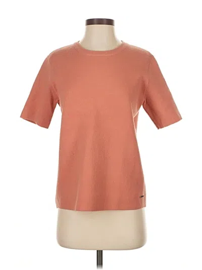 Pre-owned T Tahari Sweatshirt In Orange