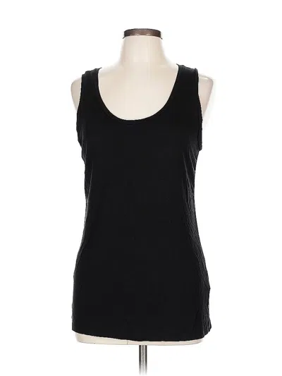Pre-owned T Tahari Tank Top Black Strapless Neckline Tops