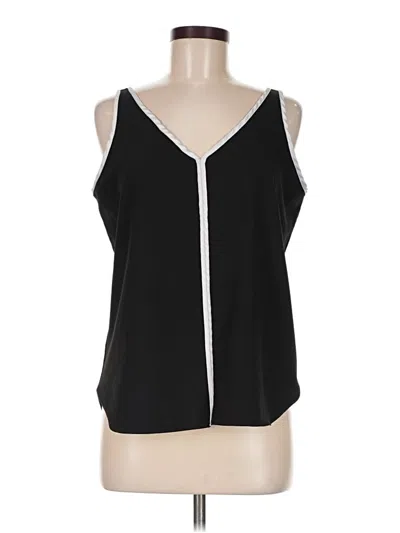 Pre-owned T Tahari Tank Top Black Strapless Neckline Tops