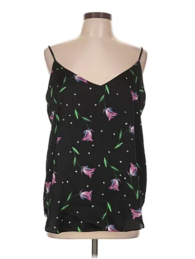 Pre-owned T Tahari Tank Top Black Strapless Neckline Tops
