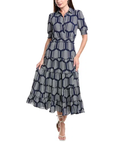 T TAHARI TIERED MAXI DRESS