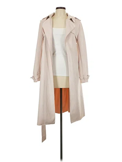 Pre-owned T Tahari Trenchcoat In Tan