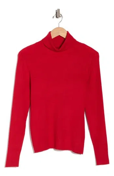 T Tahari Turtleneck Sweater In Red