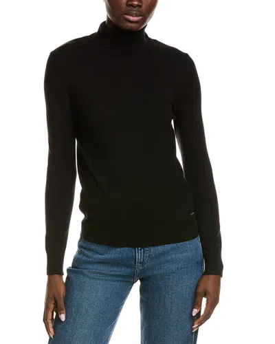 T Tahari Turtleneck Sweater In Black
