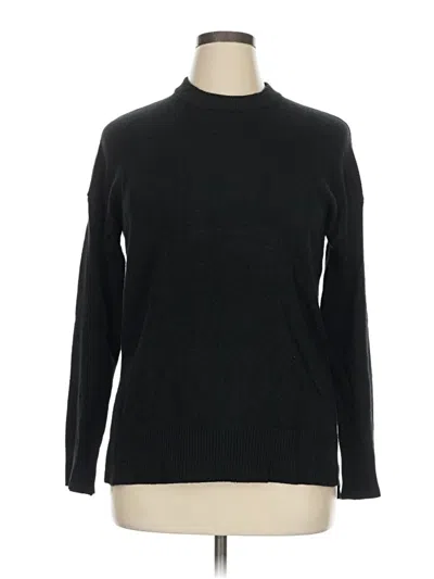Pre-owned T Tahari Turtleneck Sweater In Black