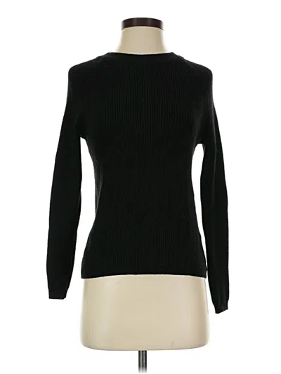 Pre-owned T Tahari Turtleneck Sweater In Black