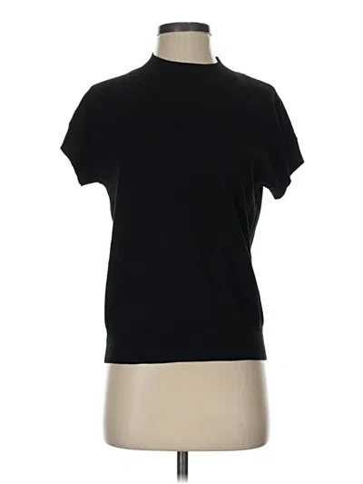 Pre-owned T Tahari Turtleneck Sweater In Black