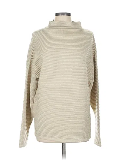 Pre-owned T Tahari Turtleneck Sweater In Brown