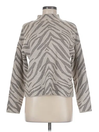 Pre-owned T Tahari Turtleneck Sweater In Brown