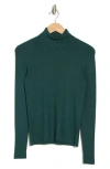 T Tahari Turtleneck Sweater In Evening Pine Heather