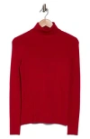 T Tahari Turtleneck Sweater In Fiery Red