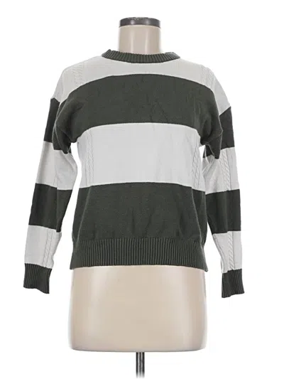 Pre-owned T Tahari Turtleneck Sweater In Gray