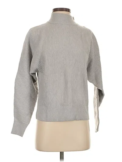 Pre-owned T Tahari Turtleneck Sweater In Gray