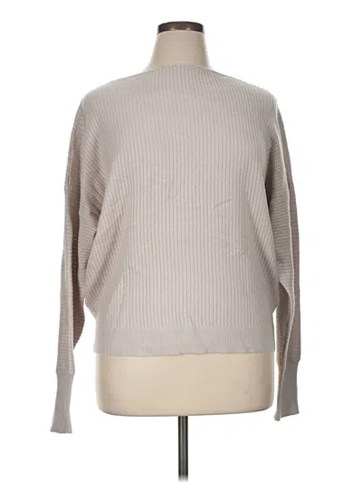 Pre-owned T Tahari Turtleneck Sweater In Gray