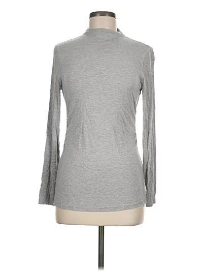 Pre-owned T Tahari Turtleneck Sweater In Gray
