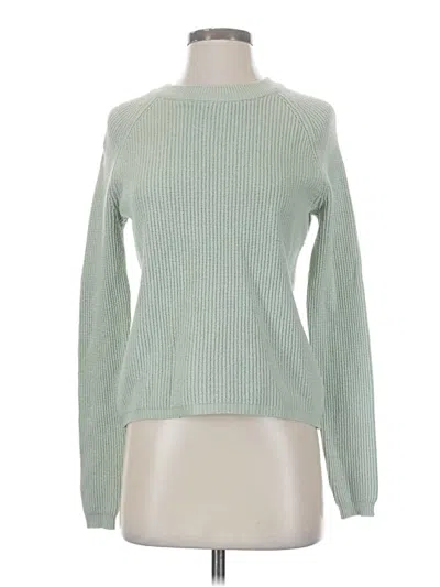 Pre-owned T Tahari Turtleneck Sweater In Green