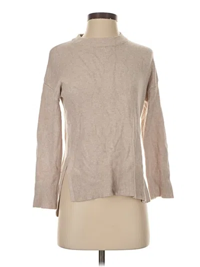 Pre-owned T Tahari Turtleneck Sweater In Tan