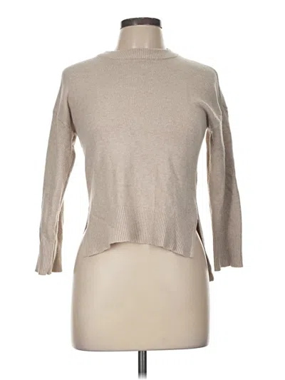 Pre-owned T Tahari Turtleneck Sweater In Tan