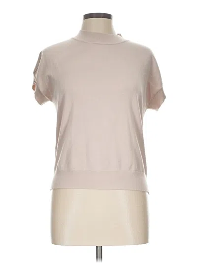 Pre-owned T Tahari Turtleneck Sweater In Tan