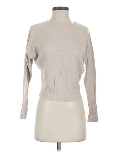 Pre-owned T Tahari Turtleneck Sweater In Tan