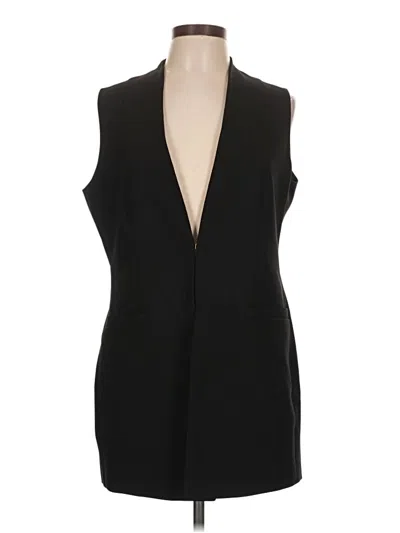 T Tahari Tuxedo Vest In Black