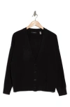 T Tahari Band Collar Shirt In Black