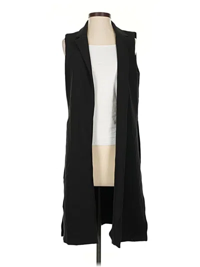 Pre-owned T Tahari Vest In Black