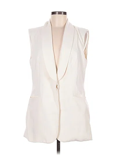 Pre-owned T Tahari Vest In Ivory