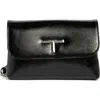 T Tahari Vista Shine Crossbody Bag In Black
