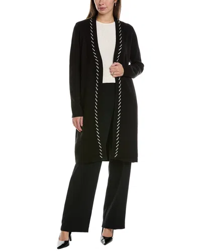 T TAHARI WHIPSTITCH CARDIGAN