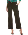 T Tahari Wide Leg Cargo Pant In Brown