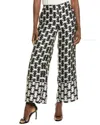 T Tahari Satin Wide Leg Pants