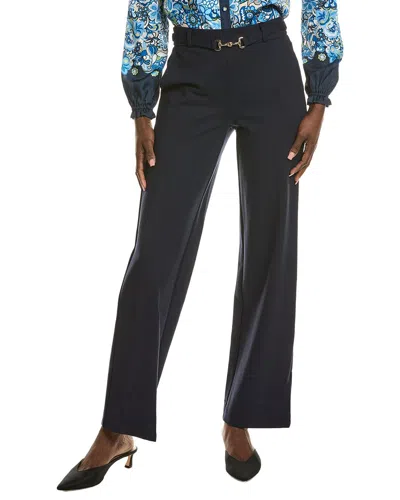 T Tahari Wide Leg Pant In Blue