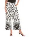 T Tahari Wide Leg Pant In White