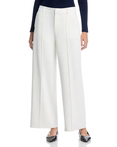 T Tahari Wide Leg Pants In White