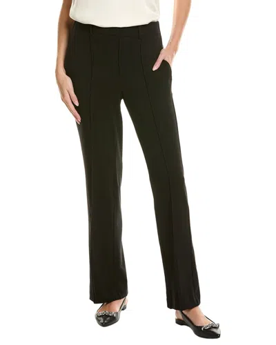 T Tahari Wide Leg Pintuck Pant In Black