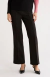 T Tahari Wide Leg Trousers In Black