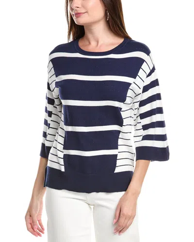 T Tahari Wide Sleeve Sweater In Black