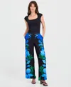 T Tahari Pull On Pants In Multi