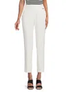 T Tahari Women's Slim Fit Trousers In White Star