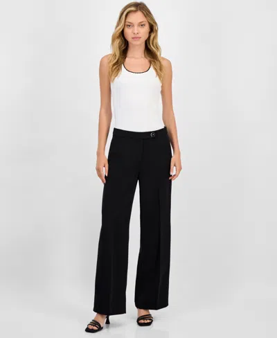 T Tahari Women's Wide-leg Pants In Black