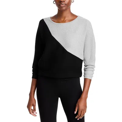 T Tahari Womens Pleated Viscose Pullover Sweater In Multi